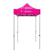 5ft x 5ft Pop Up Tent Canopy Top - T-Mobile - Pink