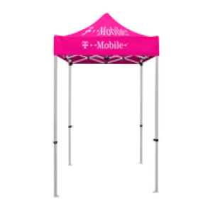 5ft x 5ft Pop Up Tent Canopy Top - T-Mobile - Pink