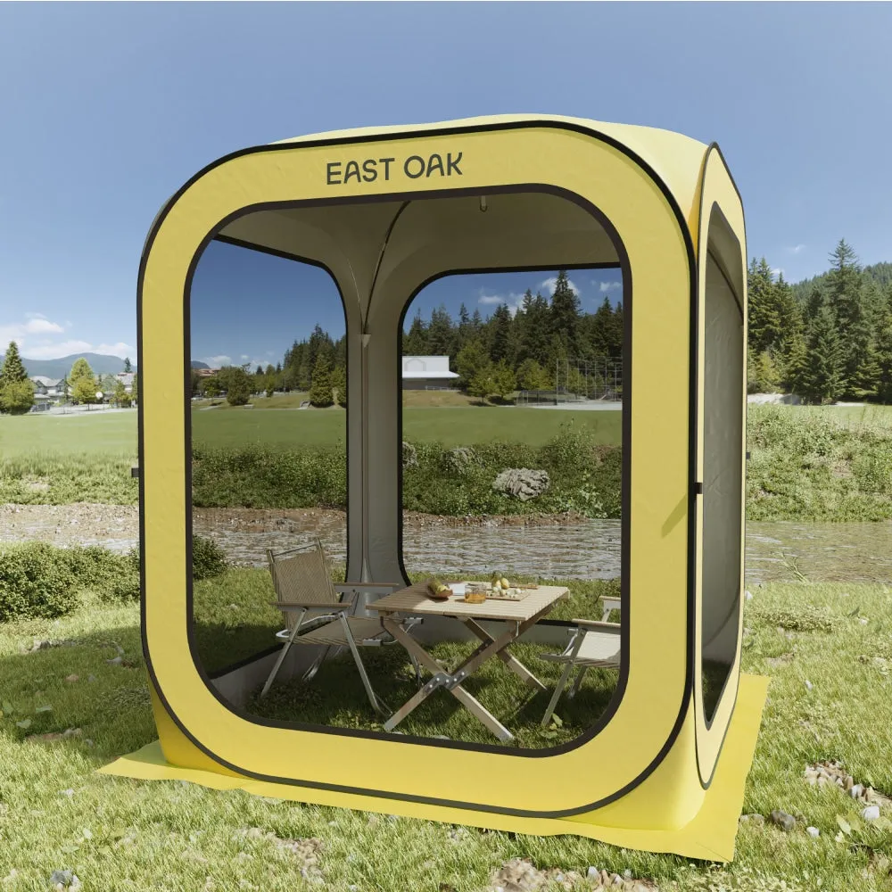 6x6 Ft Pop-Up Screen House Tent