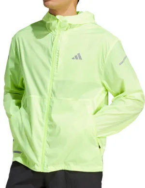 adidas Ultimate Mens Running Jacket - Yellow