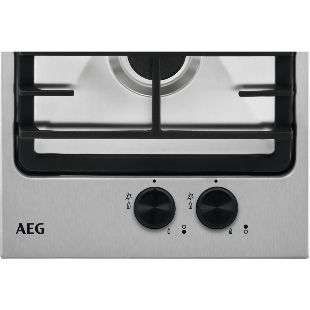 AEG HGX3220SM 30cm Gas Domino,Stainless Steel