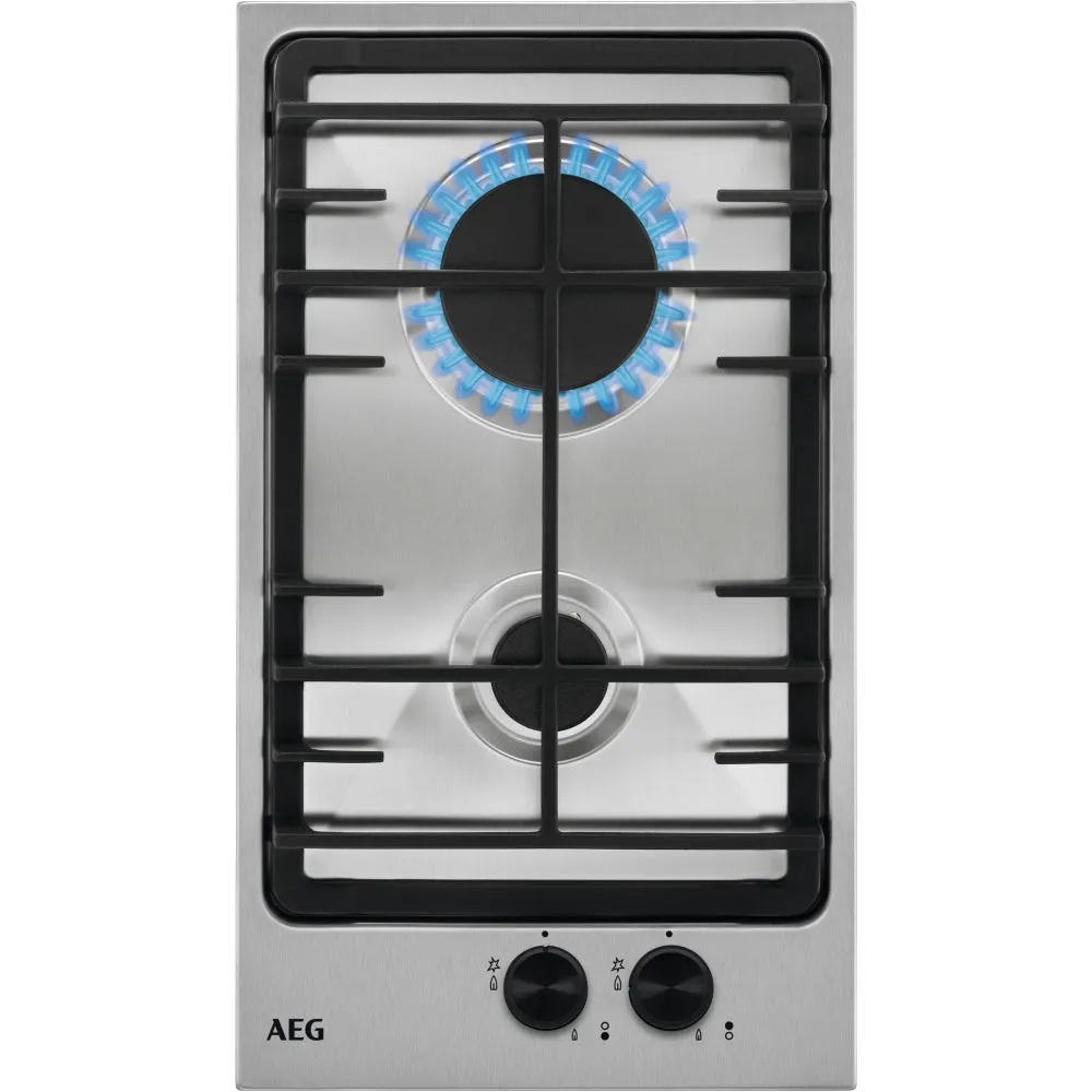 AEG HGX3220SM 30cm Gas Domino,Stainless Steel