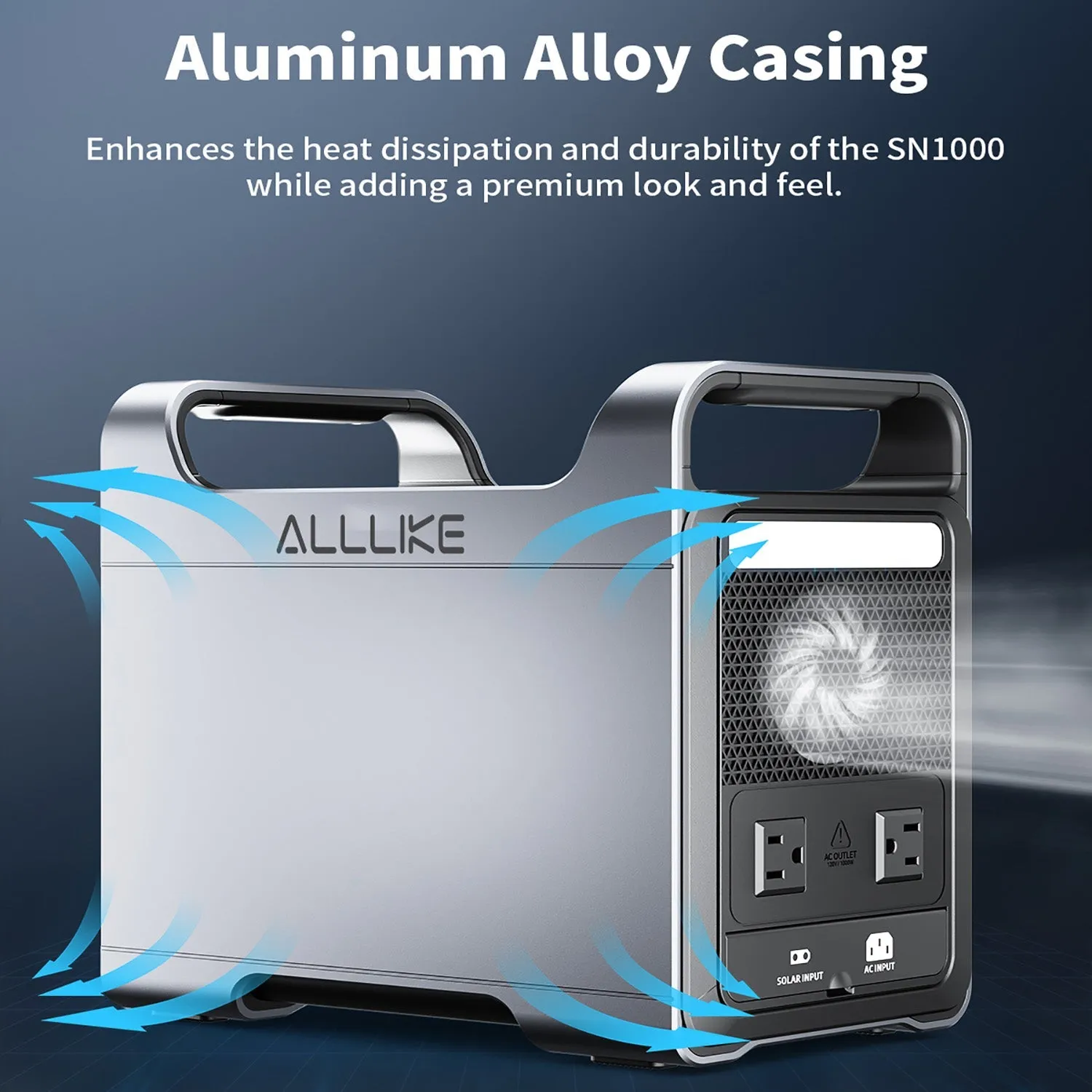 AllLike 1000W Portable Power Station