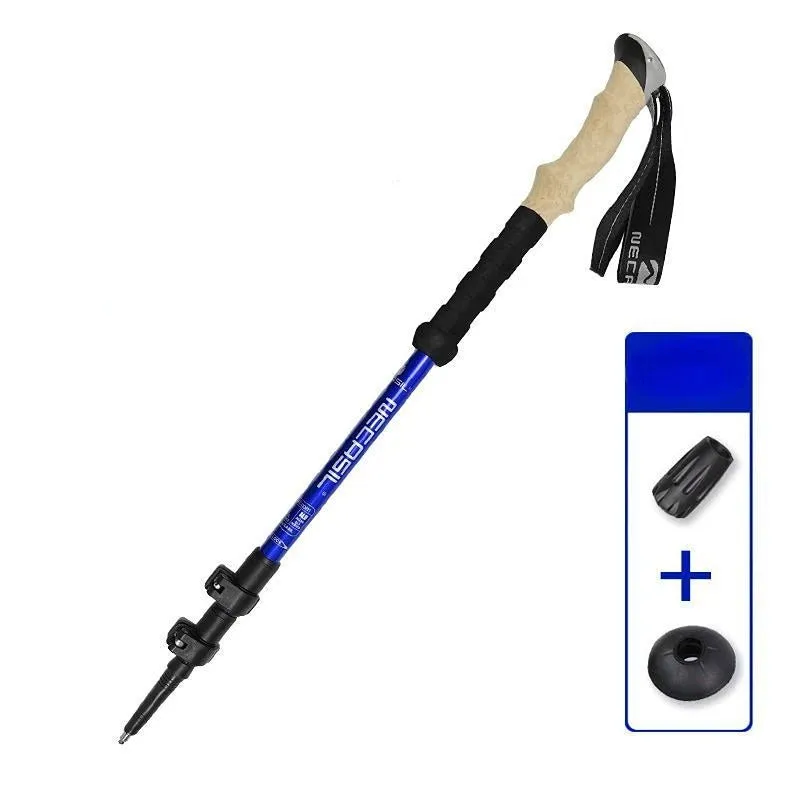 Anti-Shock Ultralight Hiking Poles - Telescopic Trekking Climbing Poles Ultralight Walking Canes