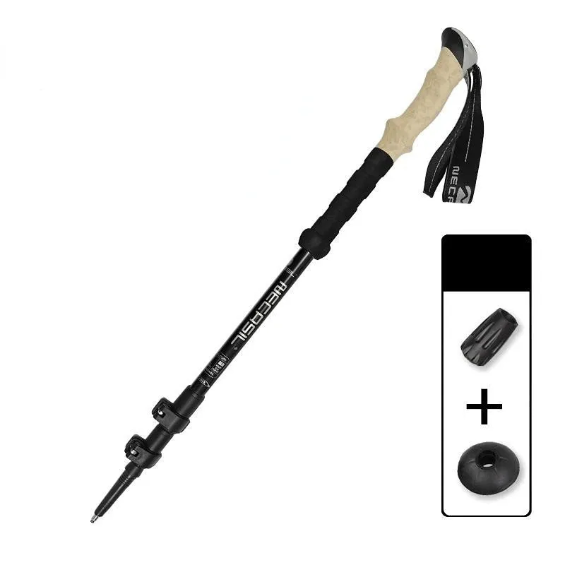 Anti-Shock Ultralight Hiking Poles - Telescopic Trekking Climbing Poles Ultralight Walking Canes