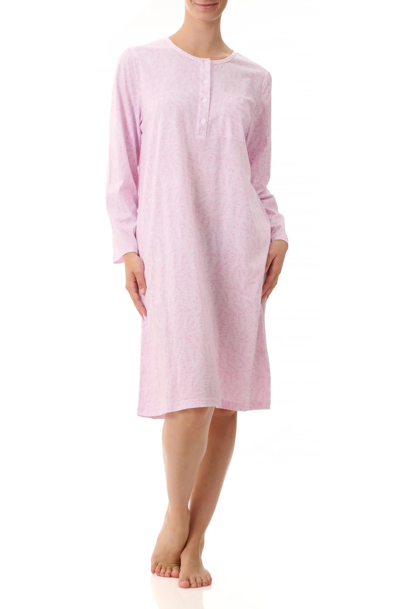 Athena Cotton Knit Short Nightie