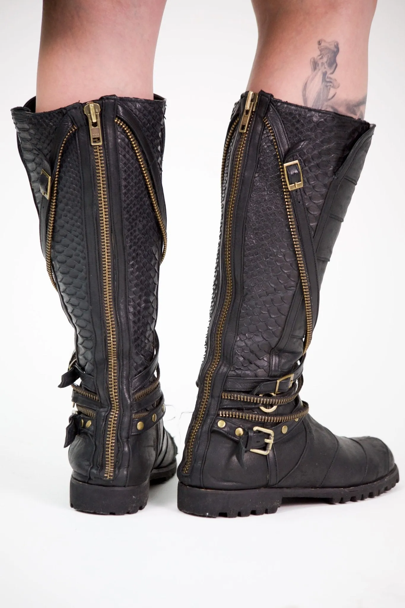 Athena Leather Boots