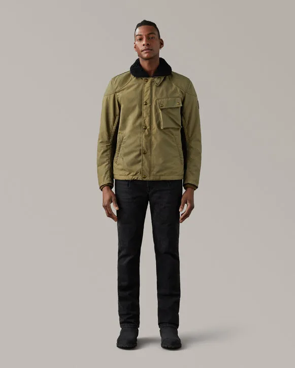 BELSTAFF CONVOY MOTORCYCLE JACKET - OLIVE