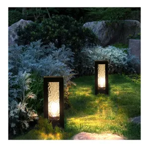 Berkley Jensen 50 Lumen Solar LED Lanterns,Warm White & Candle Flickering-2 Pack