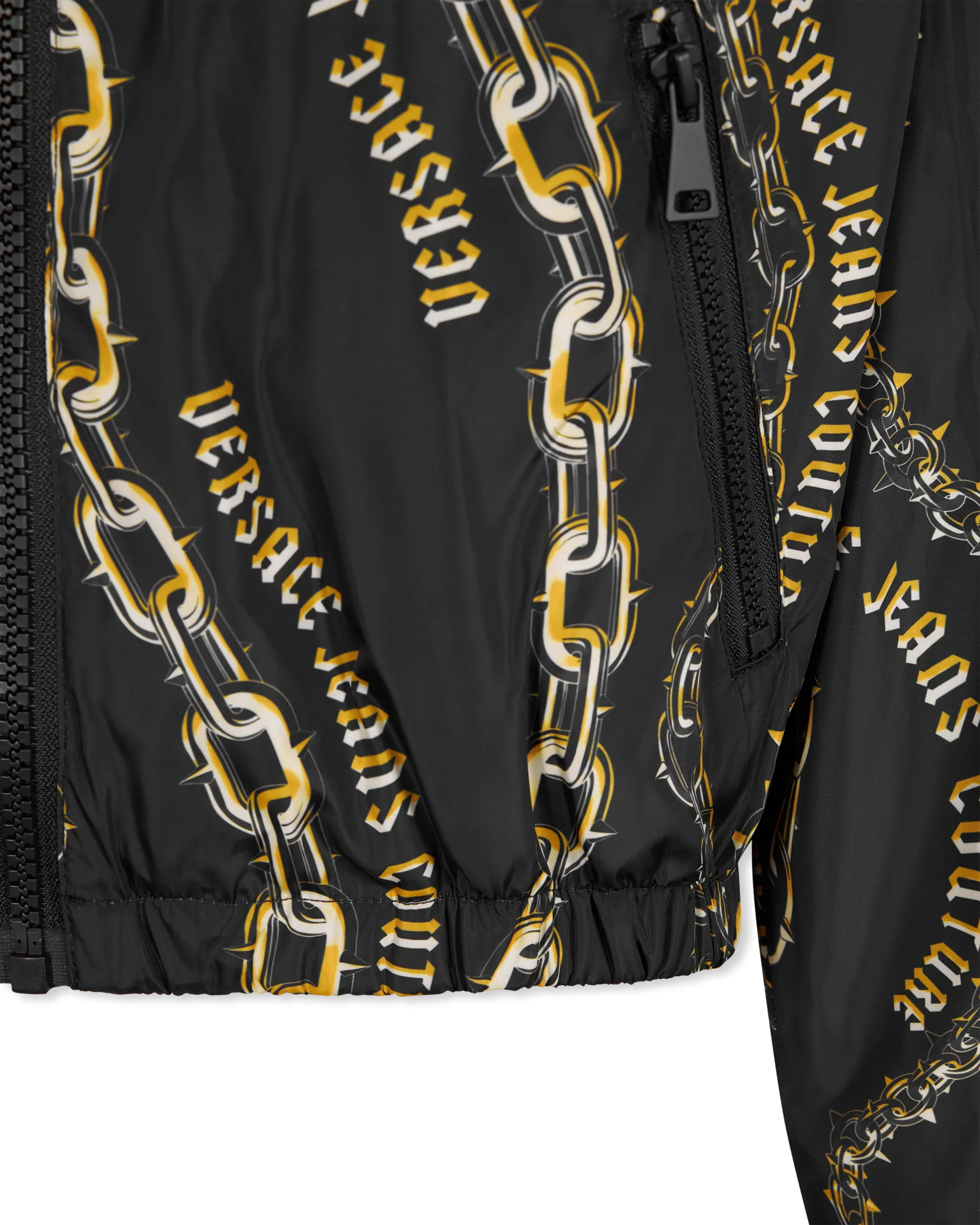 Chain Couture Windbreaker Jacket