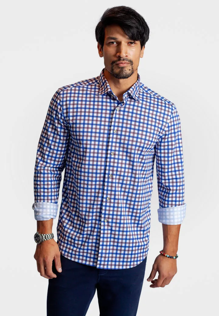 Check Mate Long Sleeve Tech Shirt