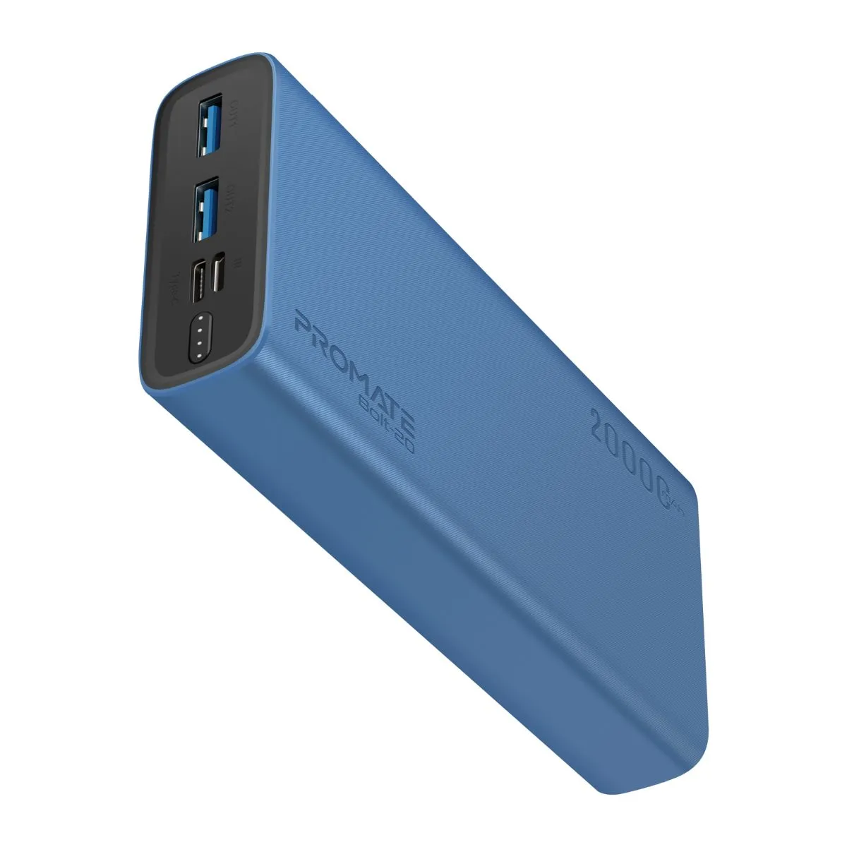 Compact Smart Charging Power Bank with Dual USB Output