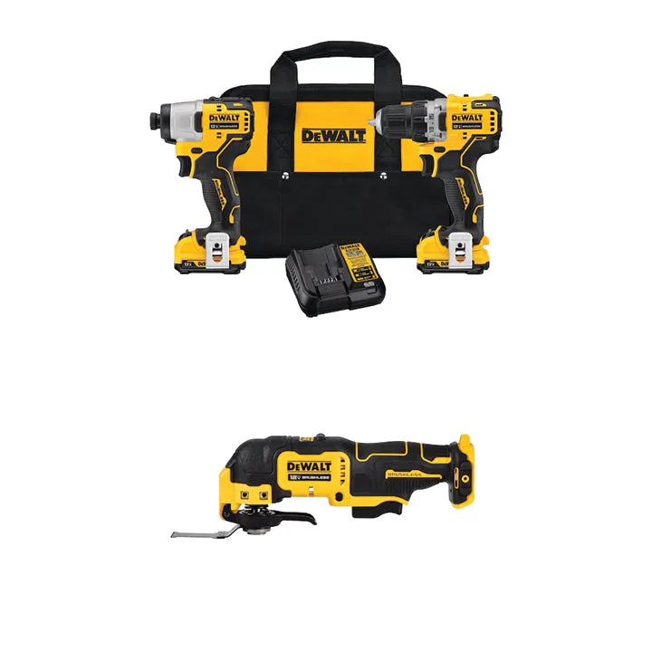 DEWALT 12V MAX* XTREME™ 2-Tool Combo Kit & FREE 12V MAX* XTREME™ Oscillating Tool