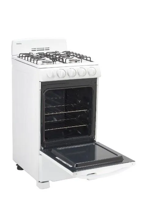 DR202WGLP Danby 20" Wide Gas Range in White