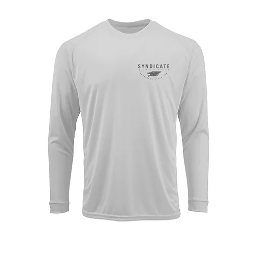 HO Sports Syndicate Sun Shield LS Crew - Light Grey