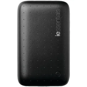 IESSENTIALS IEC-PB6-BK 6,000mAh Power Bank with UL Battery Pack (Black)