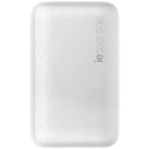 IESSENTIALS IEC-PB6-WT 6,000mAh Power Bank with UL Battery Pack (White)