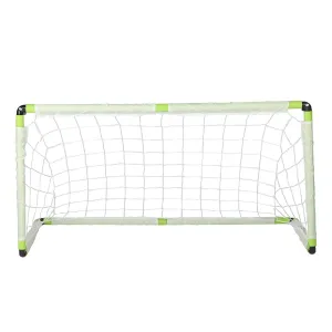 Kids Soccer Goal Portable Football Practice Net with Carry Bag and 4 Ground Stakes for Games and Training,48 x 24 x 24 inches