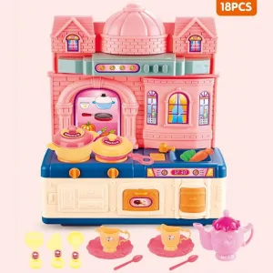 Kitchen Tableware Play Set | 18 Pcs