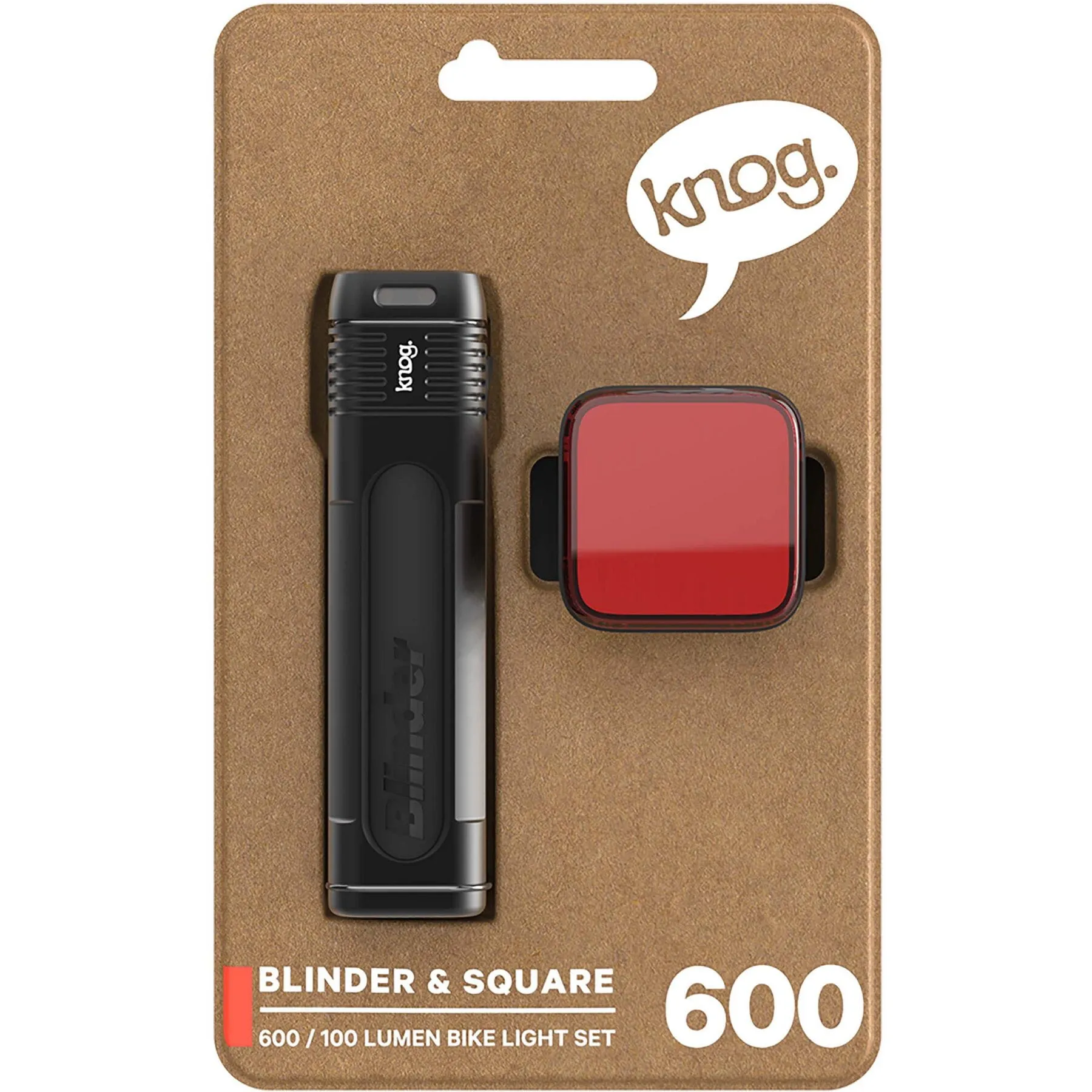 KNOG Blinder Pro 600   Blinder Square Rear - Light Set