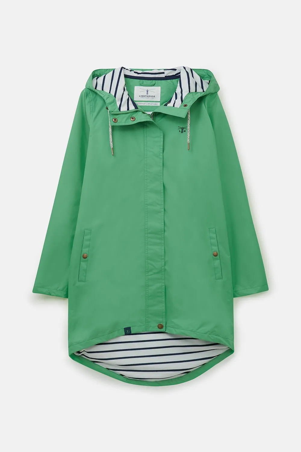 Long Beachcomber Jacket - Seagrass