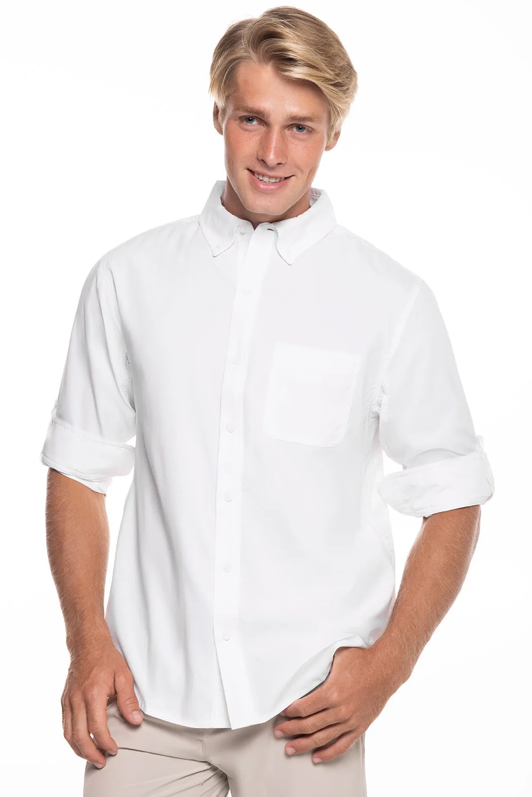 Men's Aricia Sun Shirt | White