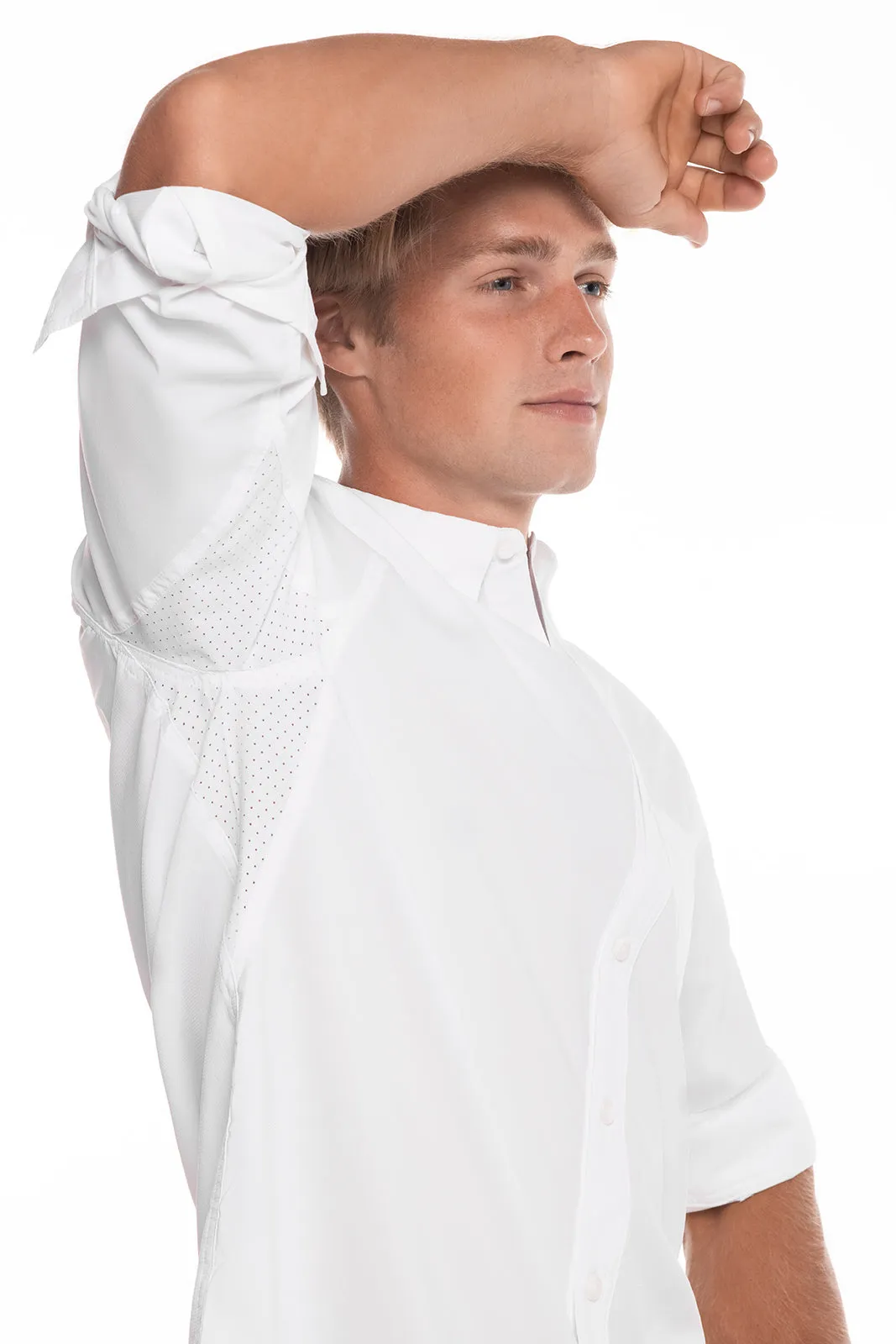 Men's Aricia Sun Shirt | White