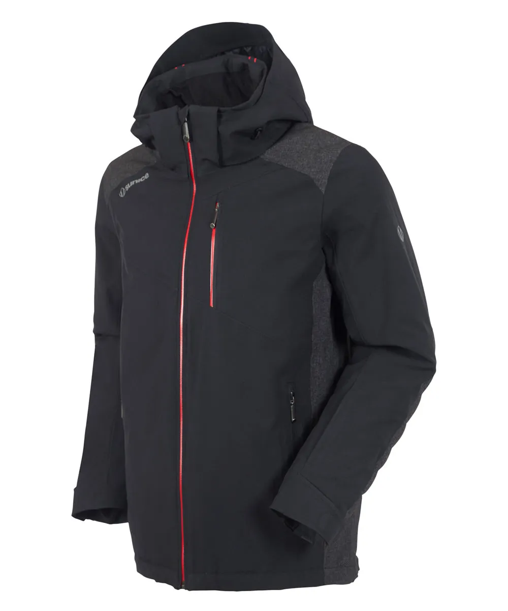 Men's Black Diamond Waterproof Stretch Jacket with Primaloft Insulation