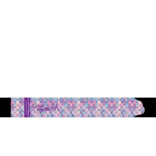 Mermaid Scales Hiking & Walking Poles w-flip locks, detachable feet and travel bag - pair - For Heights up to 6’2”