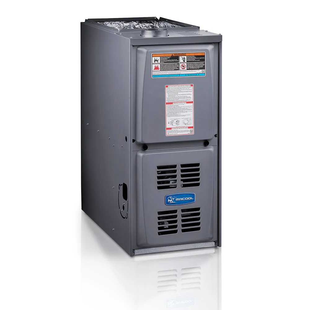 MRCOOL® Signature Series 80% AFUE 45,000 BTU 1200 CFM Downflow Single-Stage Multi-Speed ECM Motor Furnace with 14.5" Cabinet - MGD80SE045A3A