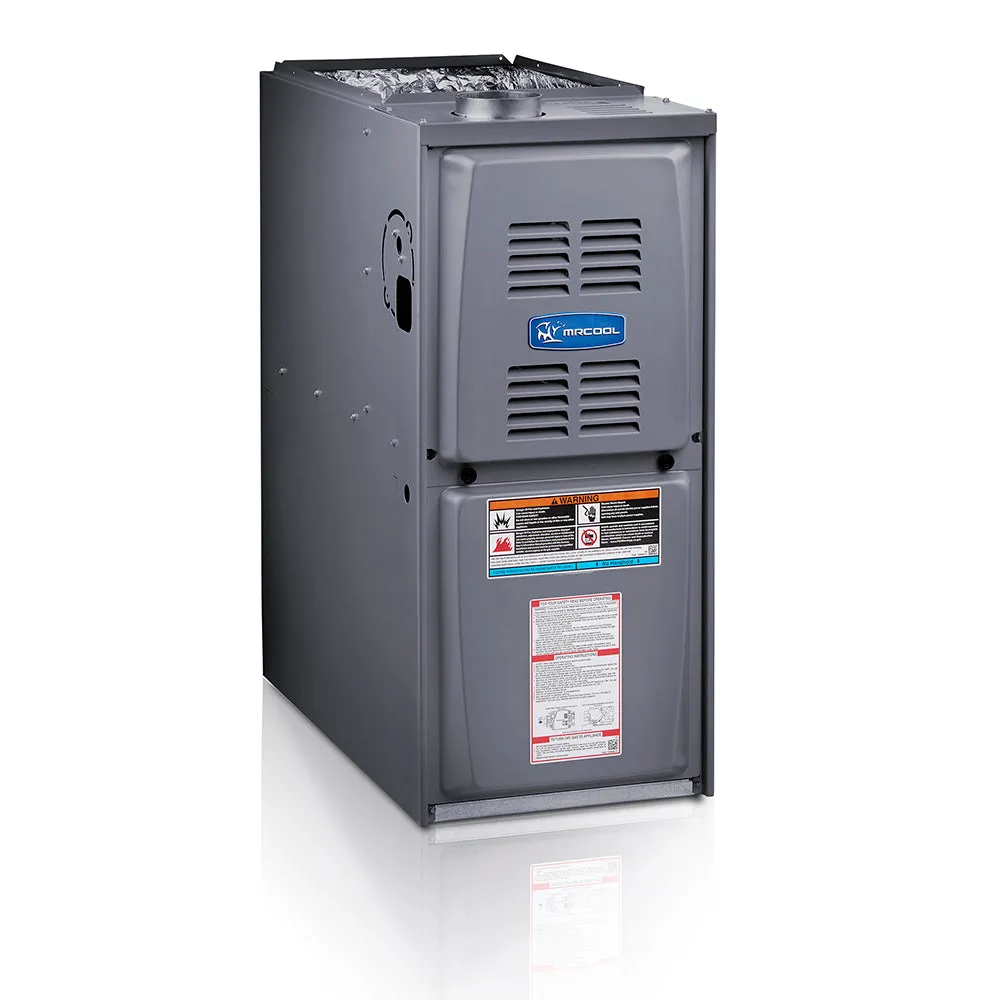 MRCOOL® Signature Series 80% AFUE 45K BTU 1200 CFM Upflow/Horizontal Single-Stage Multi-Speed ECM Motor Furnace with 14.5" Cabinet - MGM80SE045A3A