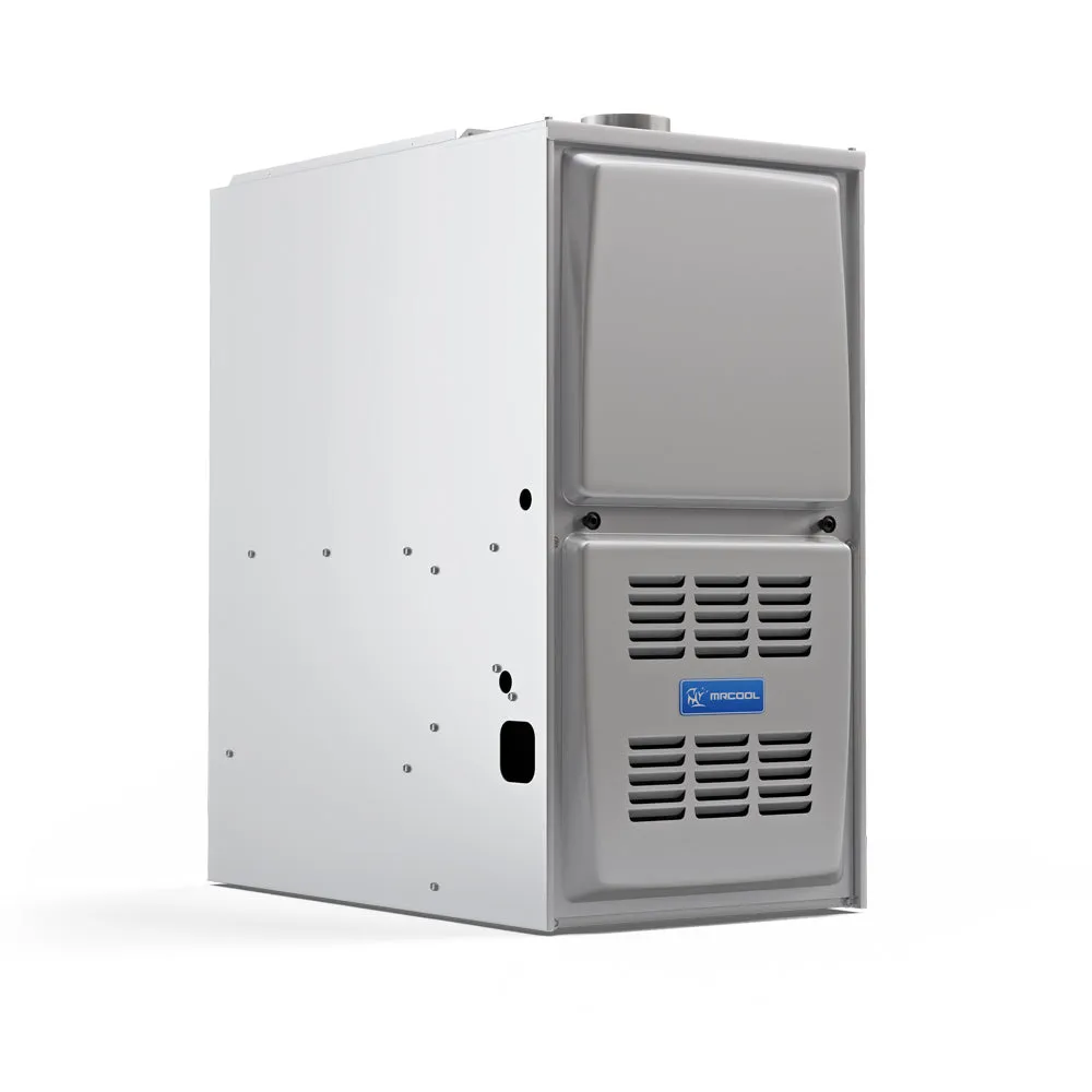 MRCOOL® Signature Series 80% AFUE 70K BTU 1200 CFM Upflow/Horizontal Single-Stage Multi-Speed ECM Motor Furnace with 17.5" Cabinet - MGM80SE070B3A