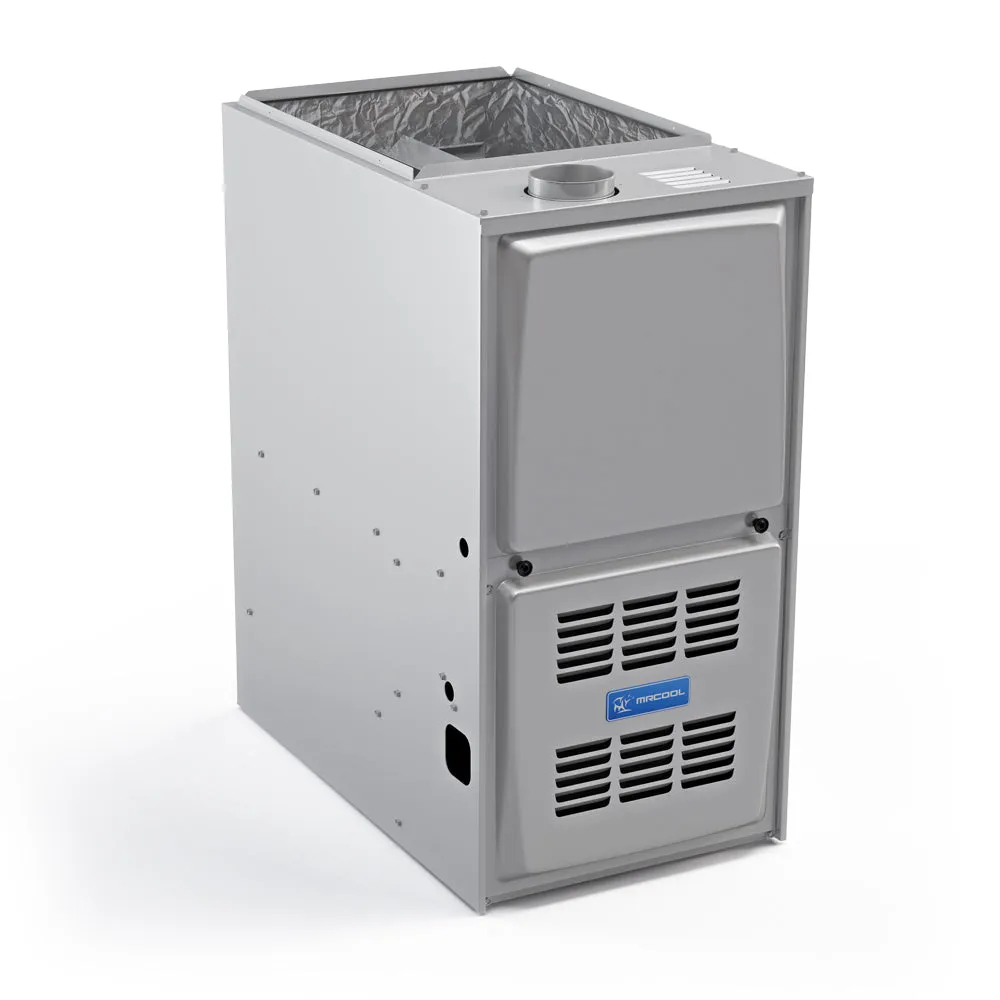 MRCOOL® Signature Series 80% AFUE 70K BTU 1200 CFM Upflow/Horizontal Single-Stage Multi-Speed ECM Motor Furnace with 17.5" Cabinet - MGM80SE070B3A