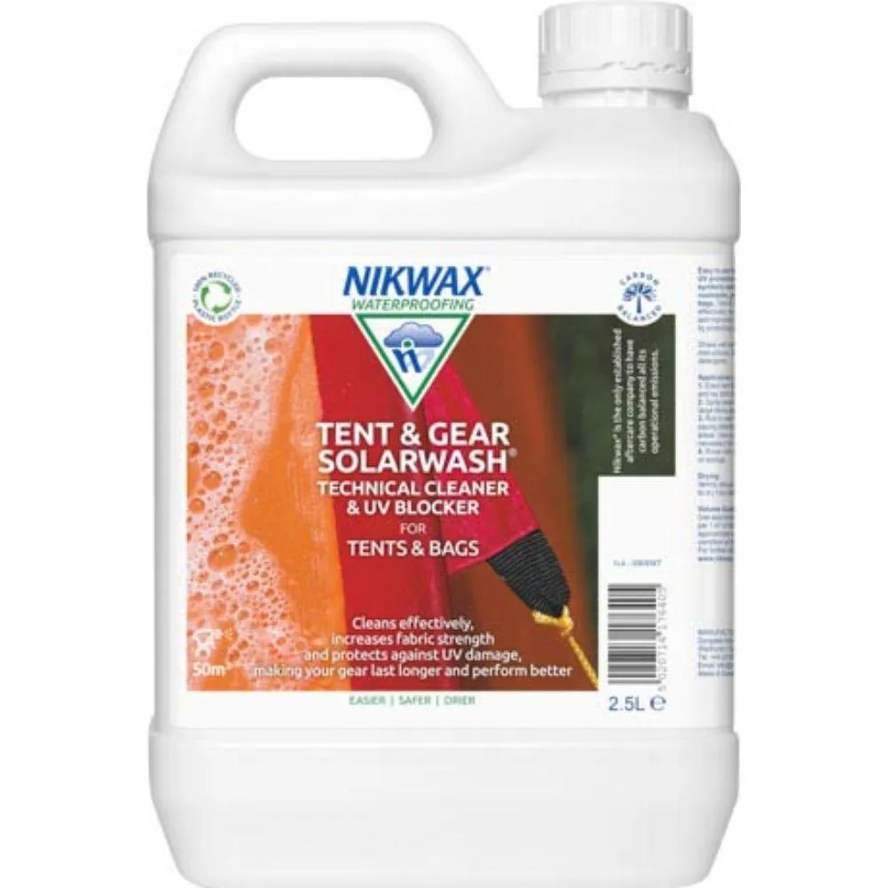 Nikwax Tent and Gear Solarproof  - 2.5 Litre Spray