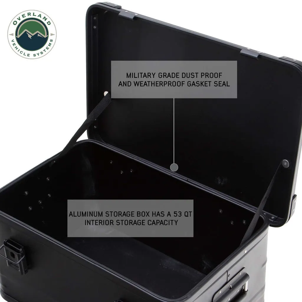 Overland Vehicle Systems Aluminum Box Storage 53QT