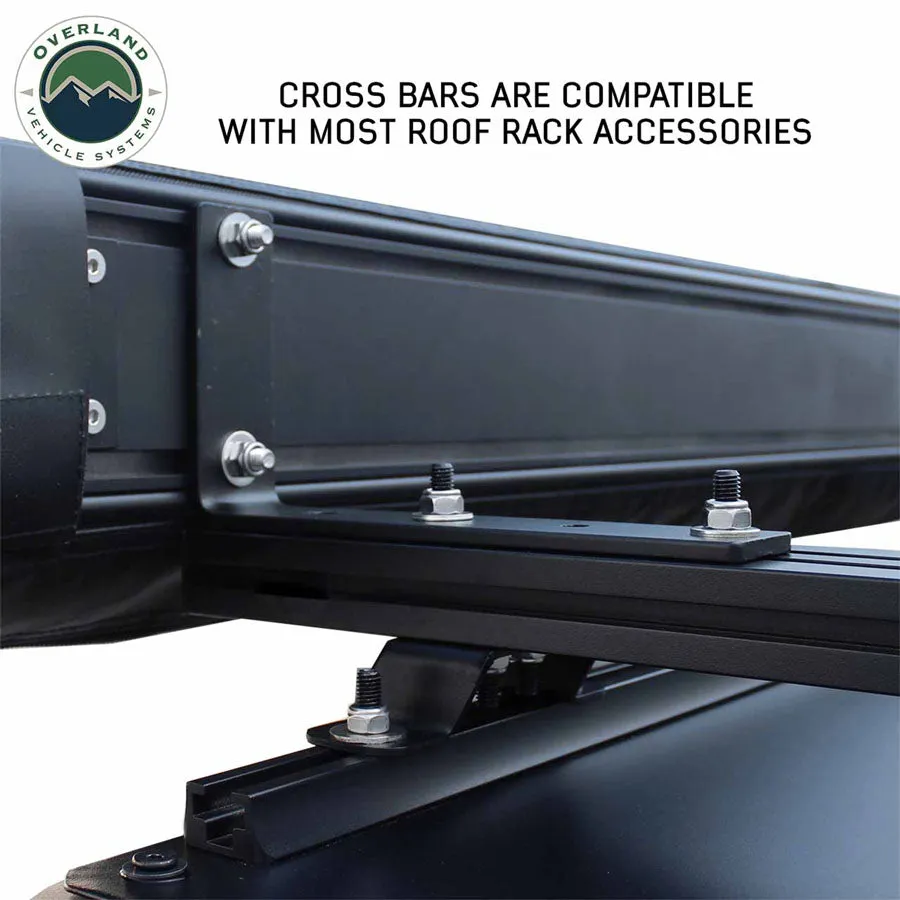 Overland Vehicle Systems Expedition Truck Cap Crossbars | 2024  Toyota Tacoma