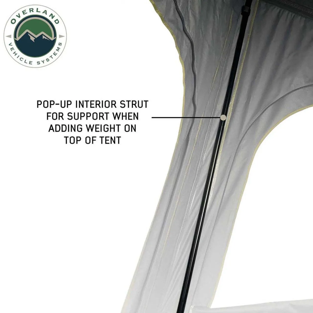 Overland Vehicle Systems HD Mamba Clam Hard Shell Roof Top Tent