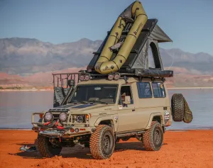 Overland Vehicle Systems Mamba 3 Clam Shell Roof Top Tent