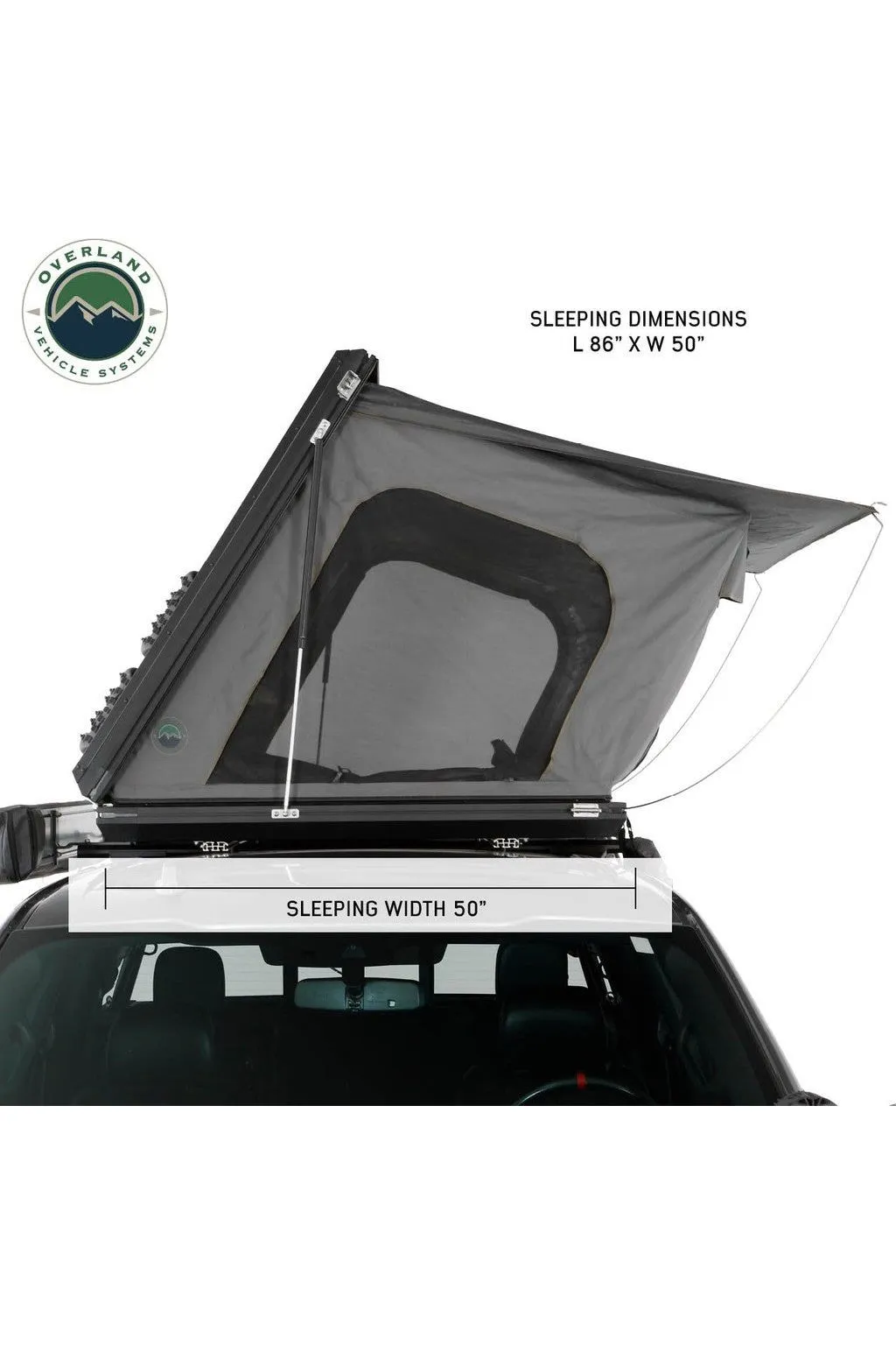 Overland Vehicle Systems Sidewinder Side Load Aluminum Rooftop Tent