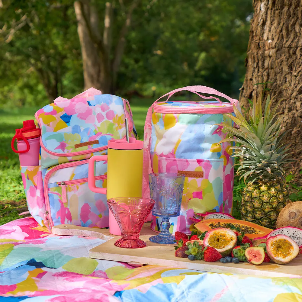 Picnic Lunch Bag Backpack - Good Vibes