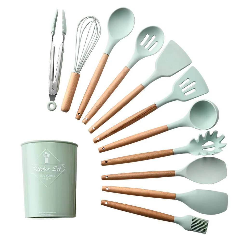 Premium Silicone Kitchen Cooking Utensils [NEW ARRIVAL]