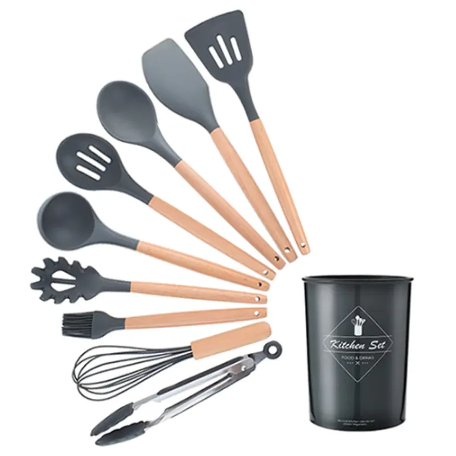 Premium Silicone Kitchen Cooking Utensils [NEW ARRIVAL]