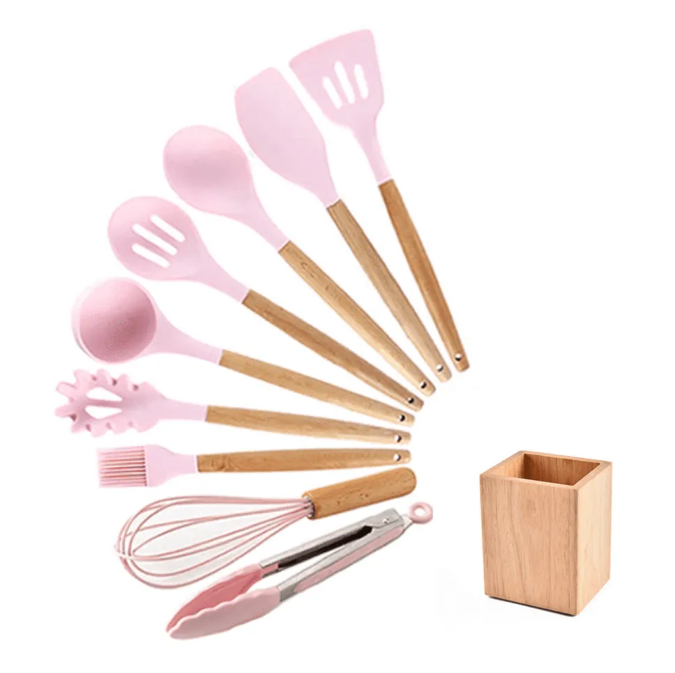 Premium Silicone Kitchen Cooking Utensils [NEW ARRIVAL]