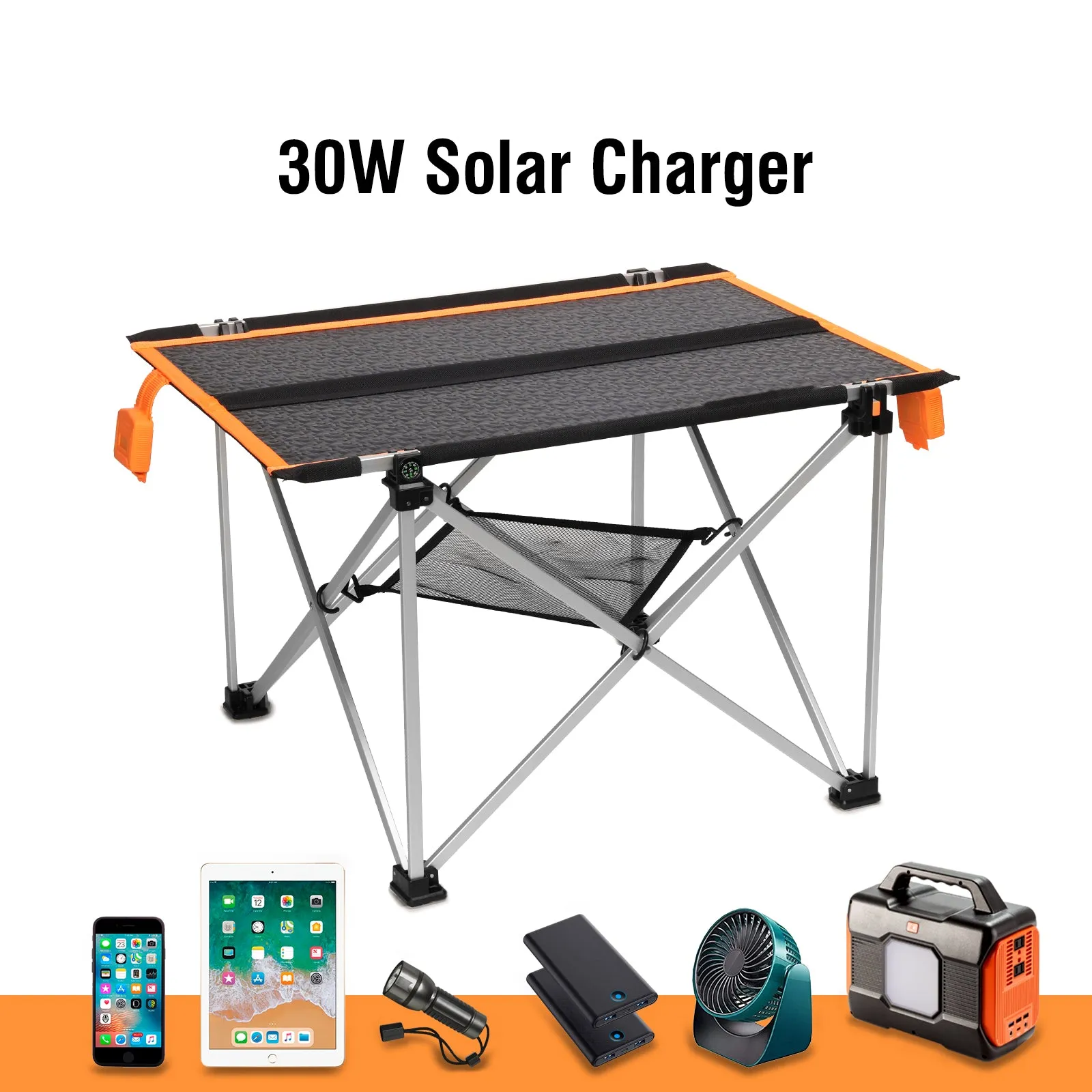 Raddy ST30 30W Solar Camp Table | Foldable | IP65 Waterproof | Portable Solar Panel Charger [DISCONTINUED]