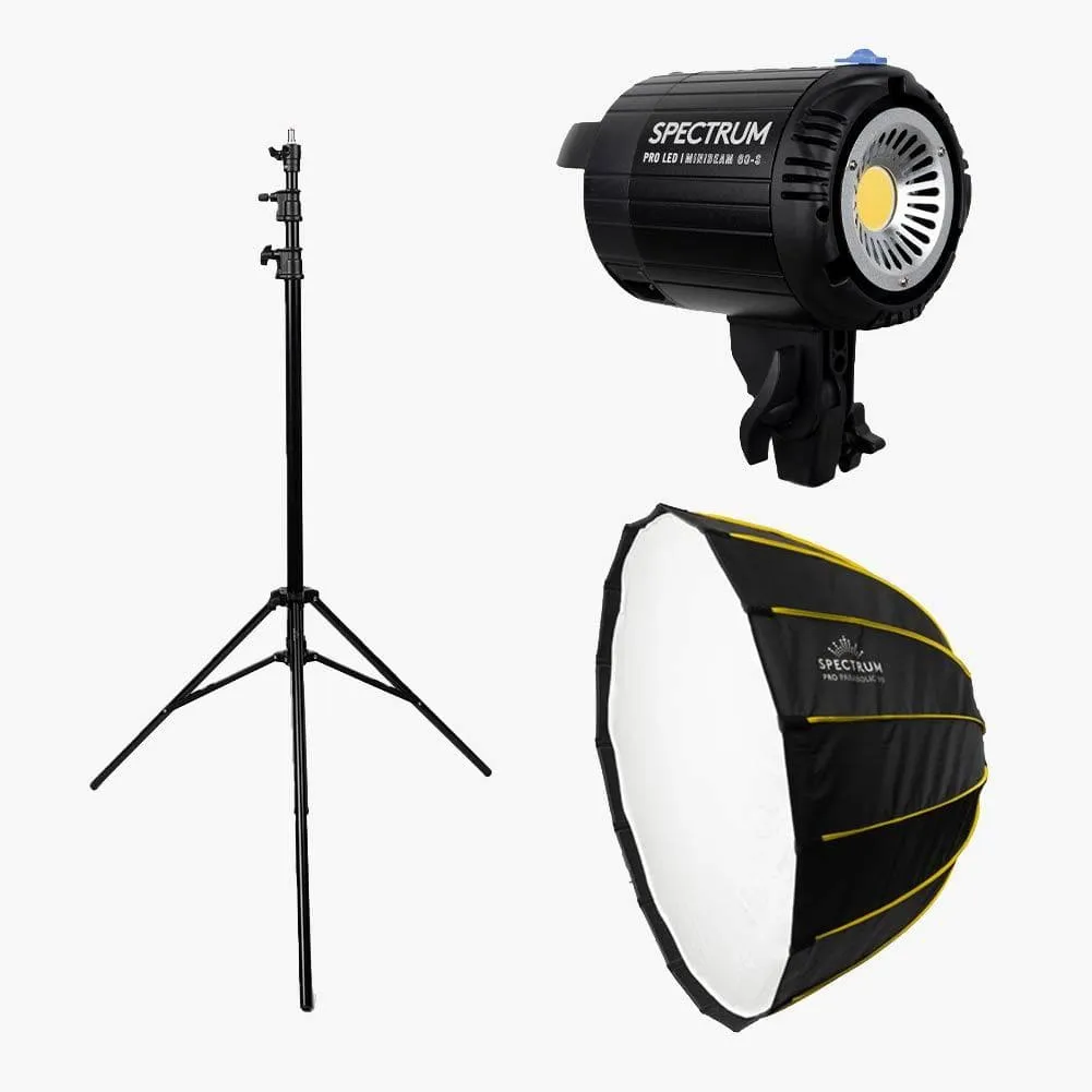 'Radiant Glow' LinkedIn Portrait DIY Home Lighting Kit