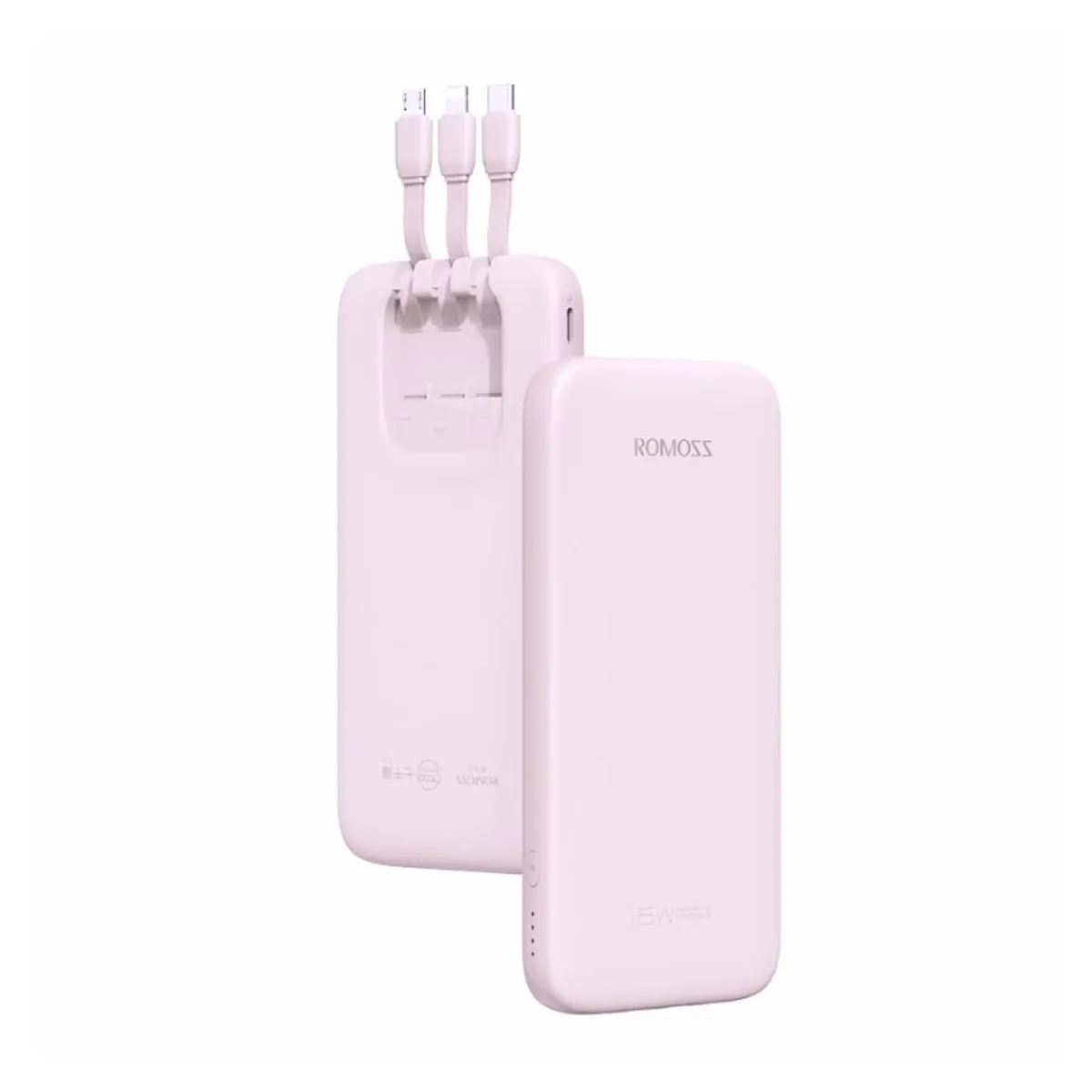 Romoss 10000mAh 15W Pink Power Bank