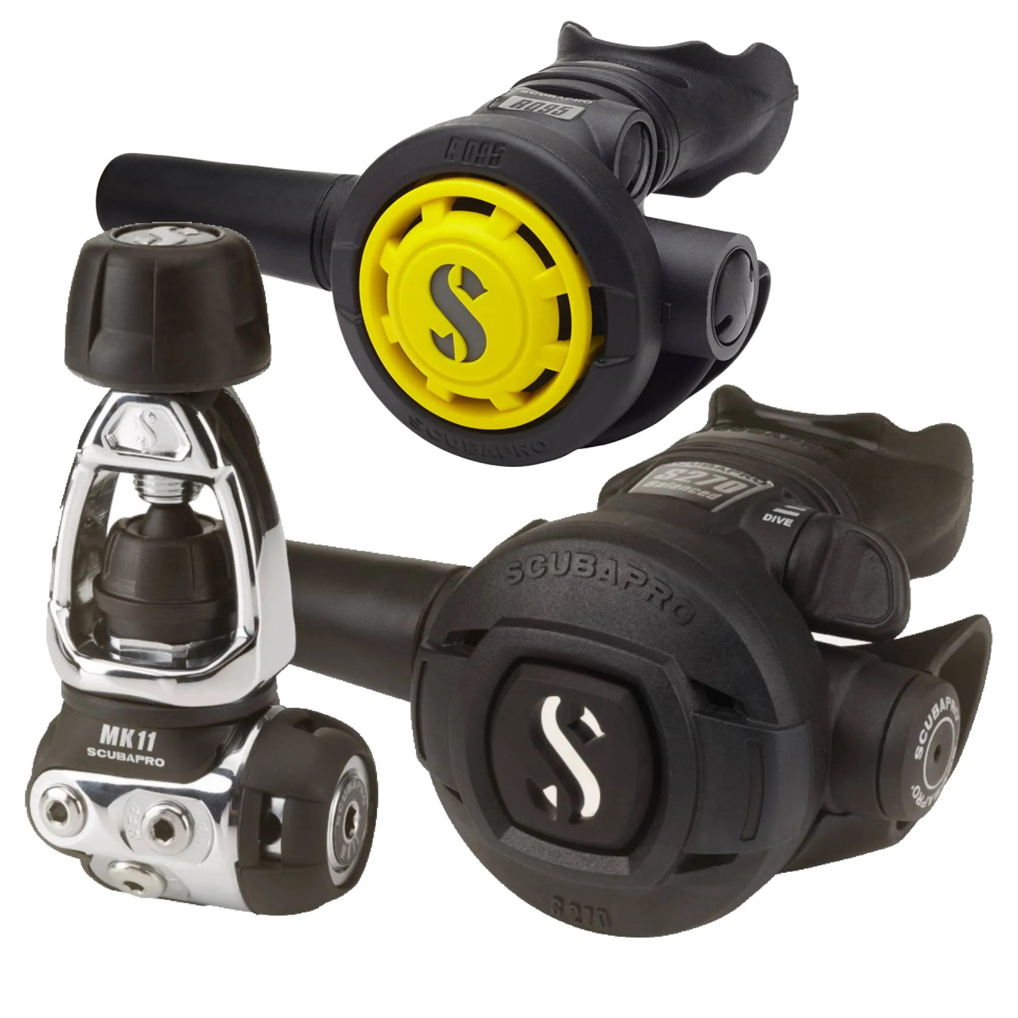 Scubapro MK11 S270 & R095 Octopus Regulator Set