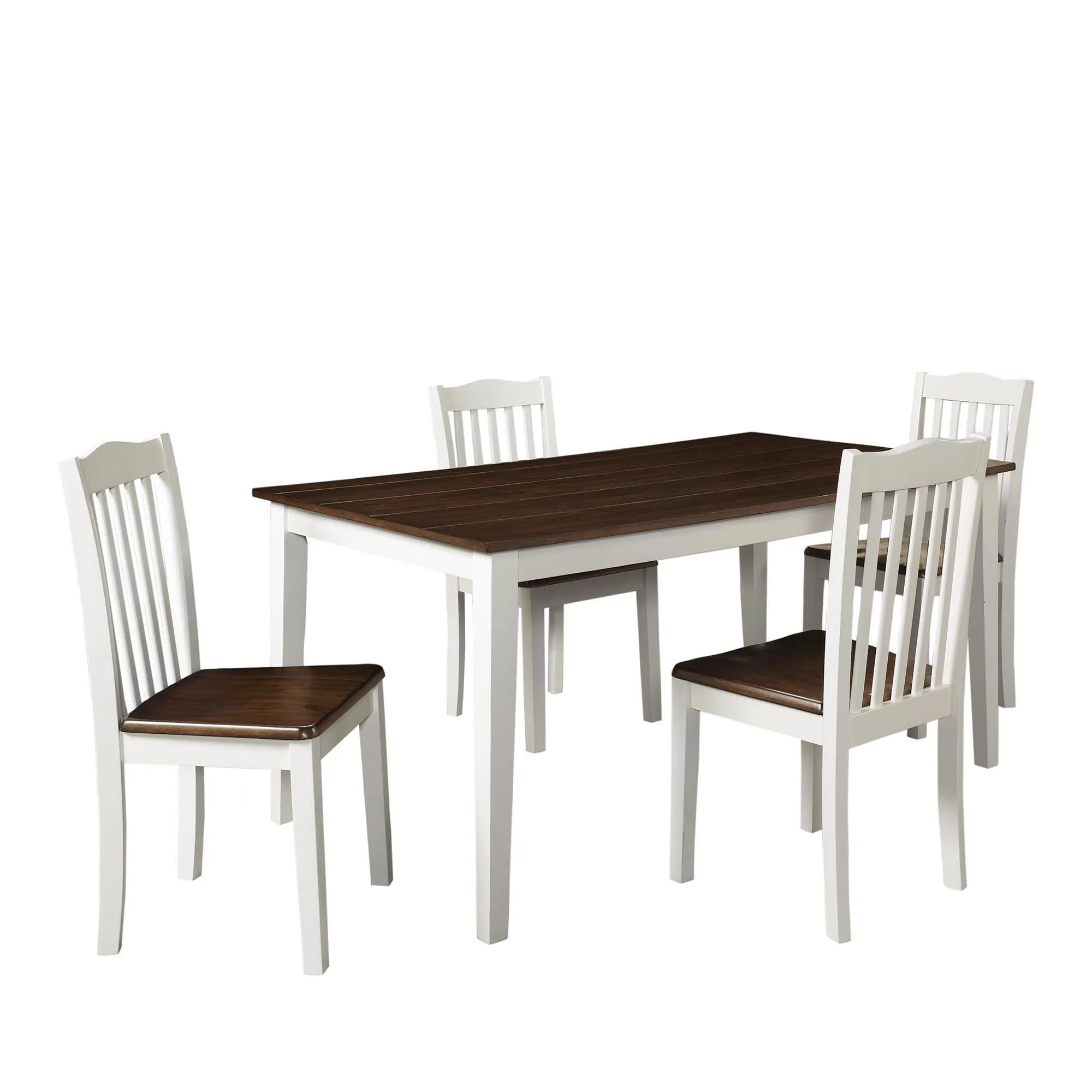 Shiloh 5-Piece Rustic Dining Set