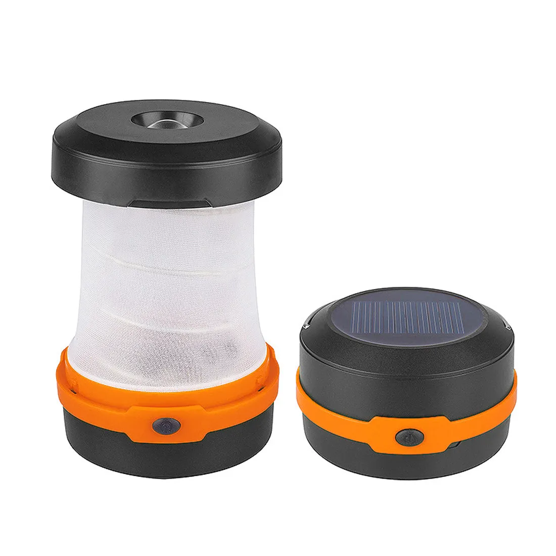 Solar Powered LED Camping Lantern, Collapsible Design USB