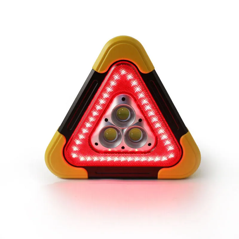 Triangle Flashing Led Emergency Warning Roadside Work Light At-73